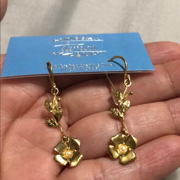 Tamar 925 Israel Hand Crafted Earrings - Picture 3 of 5